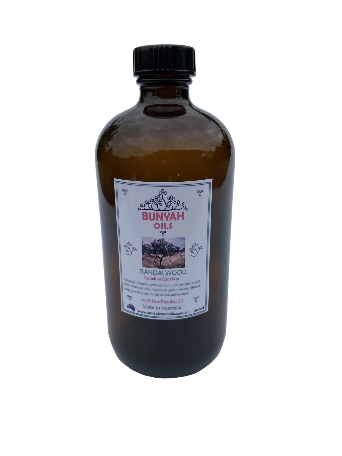 Sandalwood Oil - Santalum Spicatum - 500ml - Sandalwood Oils